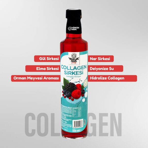 Yörük Ana Collogen Sirkesi 500 ML