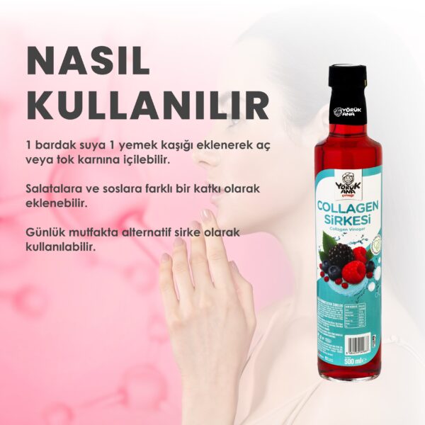 Yörük Ana Collogen Sirkesi 500 ML