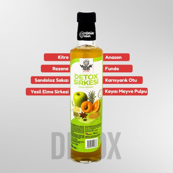 Yörük Ana Detox Sirkesi 500 ML