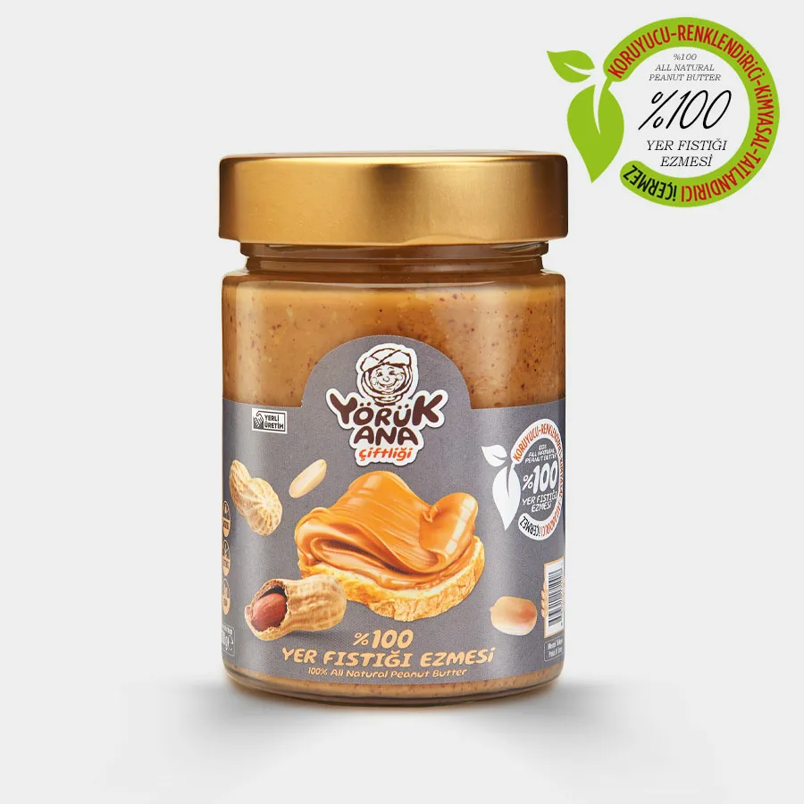 %100 Yer Fıstığı Ezmesi 300 Gr