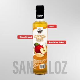 Yörük Ana Sandolozlu Sakızlı Elma Sirkesi 500 ML