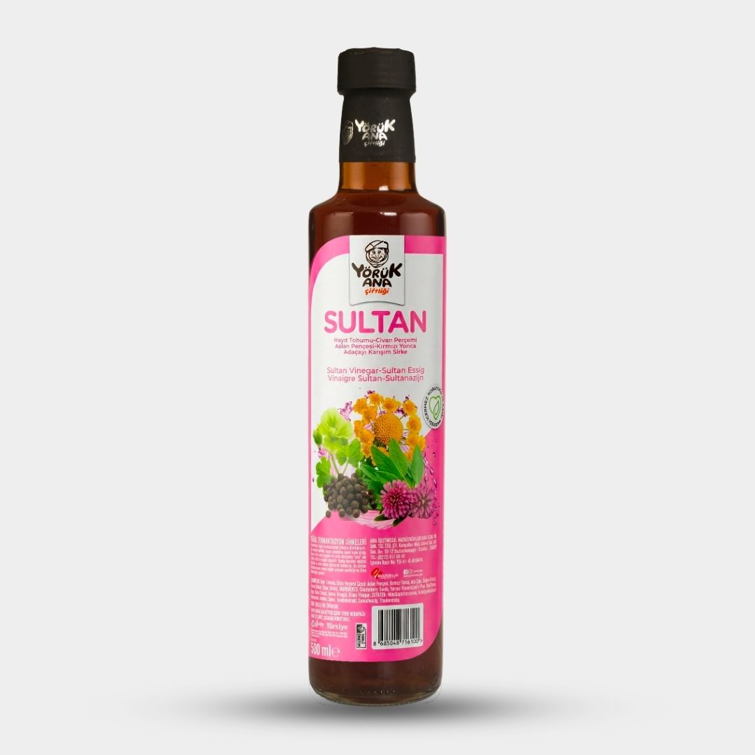 Yörük Ana Sultan Sirkesi, kadın sağlığına özel bitkilerle zenginleştirilmiş geleneksel bir şifa kaynağıdır.